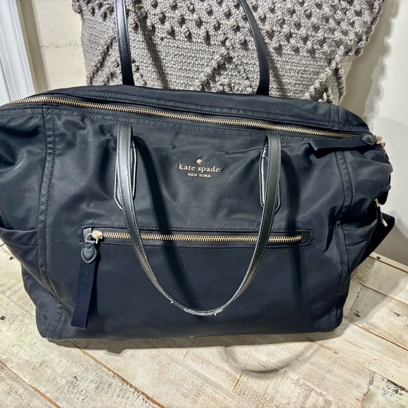 ❤️Kate Spade Chelsea Black Nylon Tote Bag - Picture 2 of 6